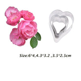 WILD ROSE FLOWER PETAL CUTTERS SET A398